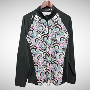 Polo Ralph Lauren RLX Jacket Womens XL FLoral Full Zip Pre Owned